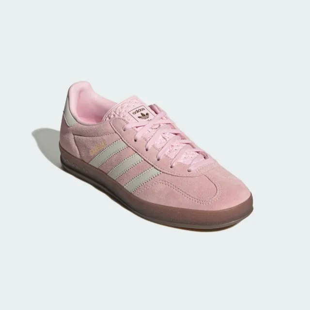 【adidas 愛迪達】GAZELLE INDOOR 運動休閒鞋 德訓鞋 滑板 復古 女鞋 - Originals JI2716
