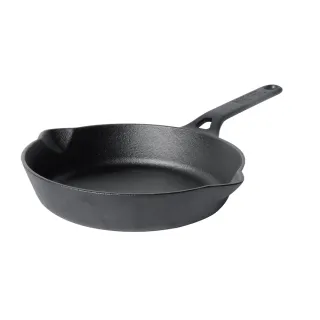 【MEYER 美亞】鑄鐵鍋 平煎鍋 平底鍋24公分 (IH/電磁爐/烤箱適用)