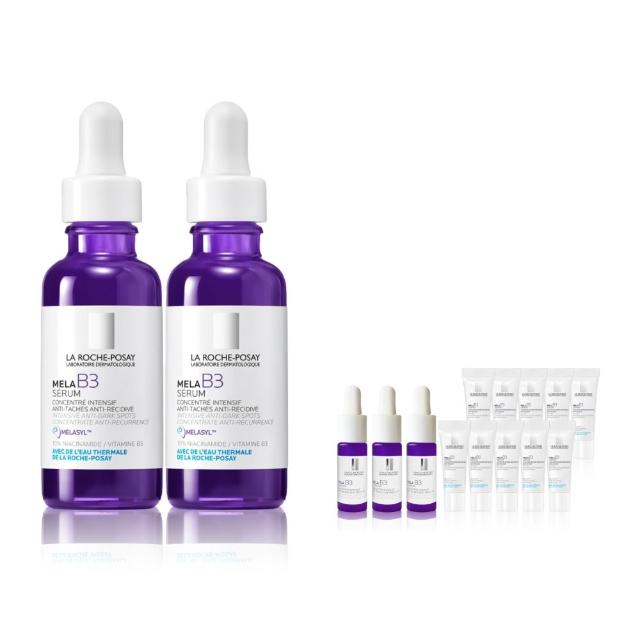 【理膚寶水】獨家限定★MELA B3 淡斑淨亮精華 30ml 買60送60亮白超值組_E(美白/麥拉色鏈)