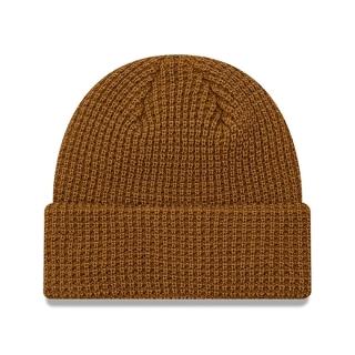 【NEW ERA】毛帽 Knit Medium Beanie 雪松棕 帽子 反摺(NE60494755)