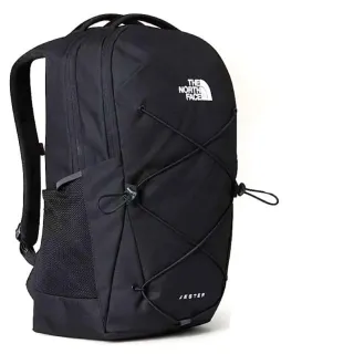 【The North Face】Jester 抗撕裂多功能減震透氣後背包28L.15吋電腦書包(3VXF-4H0 尊爵黑 N)
