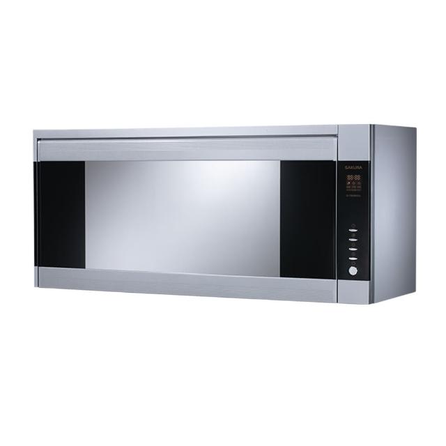 【SAKURA 櫻花】80CM紫外線臭氧雙效殺菌懸掛式烘碗機(Q7580BSL 原廠技師到府基本安裝)