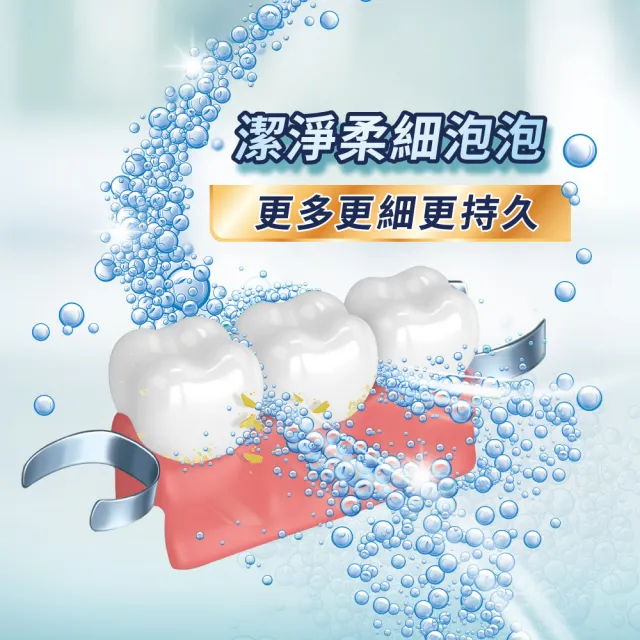 【Polident 保麗淨】假牙清潔錠3入 99.9%殺菌力* 假牙乾淨又清新(108錠/入)
