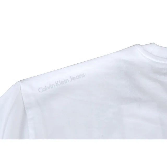 【CALVIN KLEIN】CK Calvin Klein 經典黑色字母大LOGO造型男仕短袖T恤