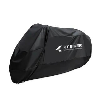 【KT BIKER】加厚款 摩托車罩 2XL號(加厚 300D 防水車罩 防塵車罩 自行車 機車罩 車套)