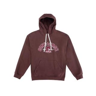 【CONVERSE】長袖 帽T 連帽 男上衣 RETRO PULLOVER FLEECE TOP TOTALLY FUDGED(UCJ084-J9T)