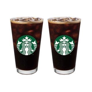 【星巴克】中杯美式咖啡雙杯組(兌換冰熱任選)