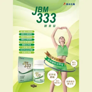 喬本生醫 JBM333自我潔淨酵素錠(GMP藥廠正品 最新效期 120＋4錠組)
