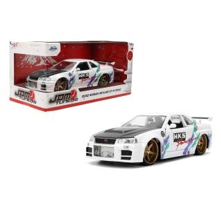 【JADA】1:24 JDM系列-2002 Nissan Skyline GTR R34 合金車