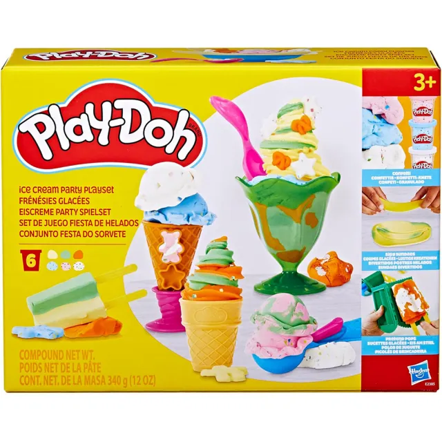 【PLAYDOH 培樂多】冰淇淋派對 E2385