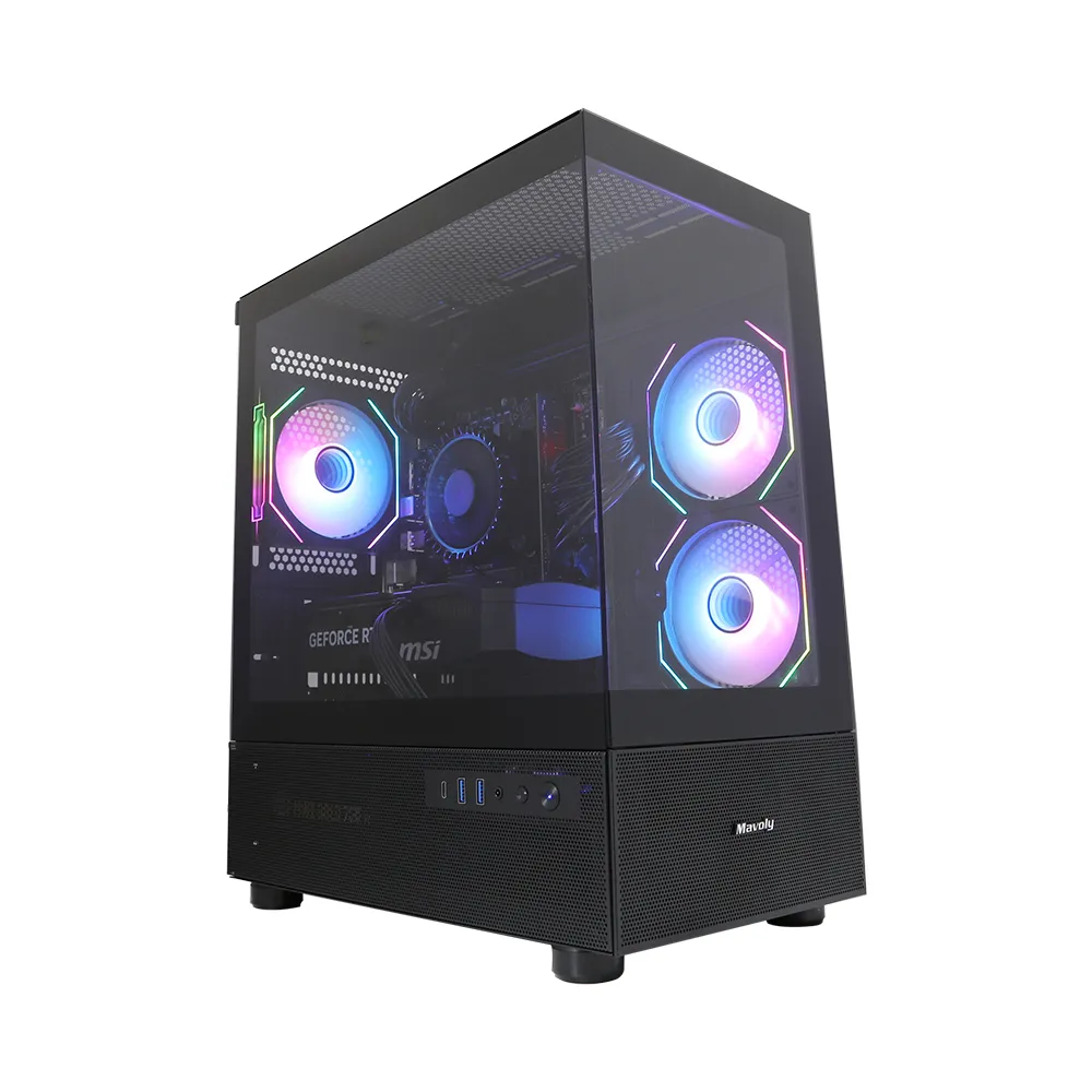 【微星平台】i7二十核RTX 5070{武鬥騎士}電競機(i7-14700F/B760/32G D5/1TB)
