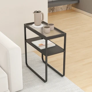 【巨匠】極窄床頭櫃 簡約現代臥室邊櫃 床邊小型置物架 輕奢沙發邊几 可移動奶油風邊几(極窄床頭櫃)