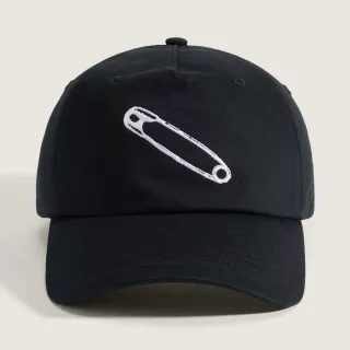 【VANS 官方旗艦】Lakden Curved Bill Jockey 黑色老帽