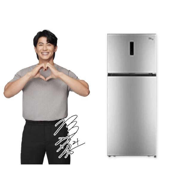 【陳傑憲代言 TECO 東元】440公升 一級能效變頻右開雙門冰箱(R4402XS)