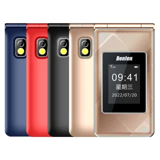 【Benten 奔騰】S+級福利品 F72 4G VoLTE功能摺疊手機(原廠展示機)