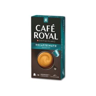 即期品【Cafe Royal】芮耀濃縮低因膠囊咖啡10顆1盒 50g(全系列適用於雀巢 Nespresso 膠囊機)