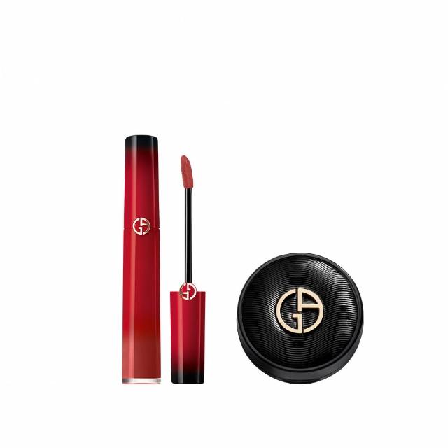 【ARMANI 亞曼尼】官方直營 奢華絲絨訂製唇萃 6.5ml 25周年限定版(唇彩/唇釉/GA)