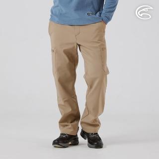 【ADISI】男Softshell撥水休閒輕量保暖長褲 AP2521018 深棕(軟殼 刷毛 搖粒絨 防潑水 超撥水)