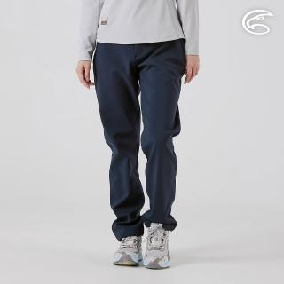 【ADISI】女Softshell撥水機能輕量保暖長褲 AP2521019 子夜藍(軟殼 刷毛 搖粒絨 防潑水 超撥水)