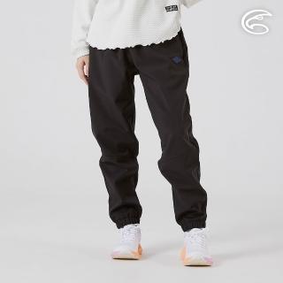 【ADISI】女Softshell透氣修身保暖束口褲 AP2521086 正黑色(刷毛 搖粒絨 防潑水 保暖長褲)