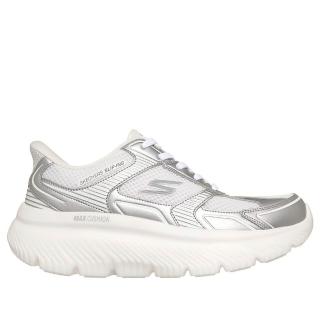 【SKECHERS】Max Cushioning Hyper Burst 125882TPE 男 健走鞋 白銀(217127WSL)