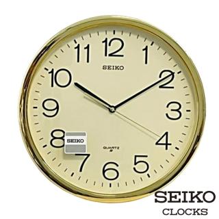 【SEIKO 精工】無包裝福利品-QXA020光感外框時鐘(SEIKO、掛鐘、日本原廠機芯、靜音指標、清新好搭配)