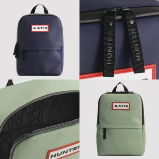 【HUNTER】官方旗艦館_橡膠感防水後背包(2色選)