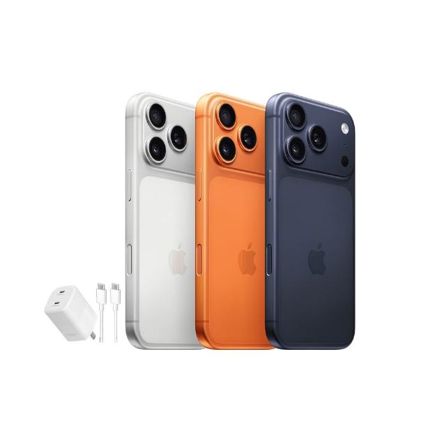 【Apple】iPhone 17 Pro Max(512G/6.9吋)(45W雙孔閃充組)