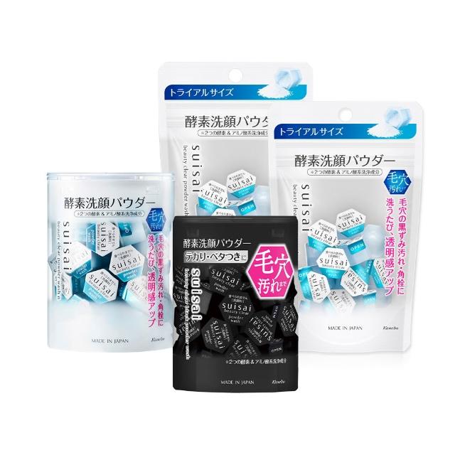 【Kanebo 佳麗寶】suisai淨透酵素粉買64顆送30顆洗淨組(多款任選)