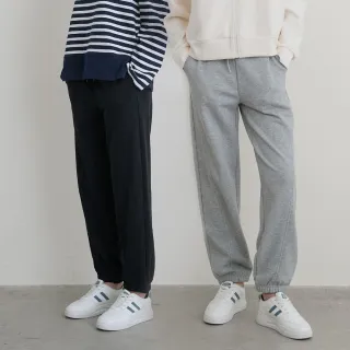 【GIORDANO 佐丹奴】女裝簡約素色束口褲(多色任選)