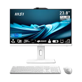 【MSI 微星】24型 i5 液晶電腦(PRO AP242P 14M-652W/i5-14400/16G/1TB SSD/W11)