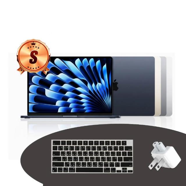 【Apple】S級福利品 MacBook Air 13.6吋 M3 晶片 8核心CPU 與 10核心GPU 16G 512G SSD(國際版官方整新機)