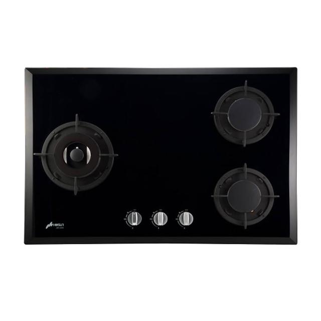 【豪山】三口歐化檯面玻璃爐(SB-3205 NG1/LPG基本安裝)