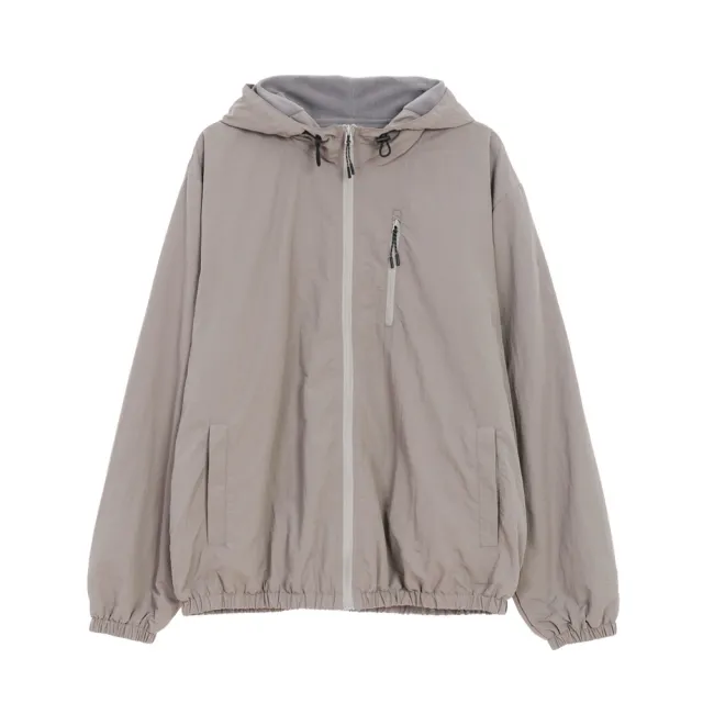 【GIORDANO 佐丹奴】男女裝 防風防潑水輕機能 刷毛連帽外套(多色任選)