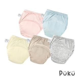 【PUKU 藍色企鵝】柔感綿滑學習褲(M/L/XL共五色)