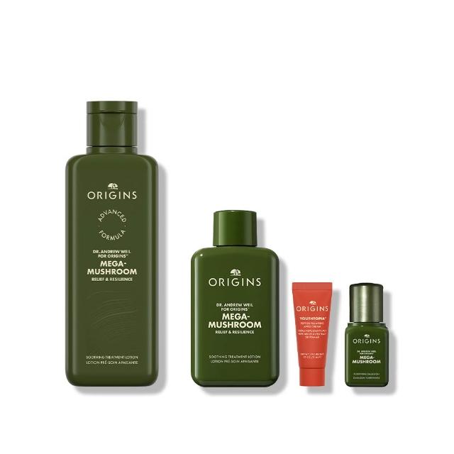 【ORIGINS 品木宣言】DR.WEIL青春無敵靈芝光潤機能水200ml-升級版(化妝水/保濕/濕敷_雙11限定)