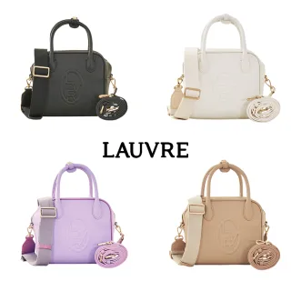 韓國LAUVRE牛皮方塊托特包(U)