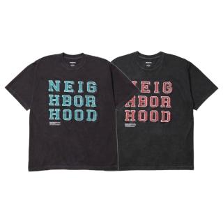 【NEIGHBORHOOD】NEIGHBORHOOD NH . TEE SS-16 黑紅/棕藍 短袖 252PCNH-ST16