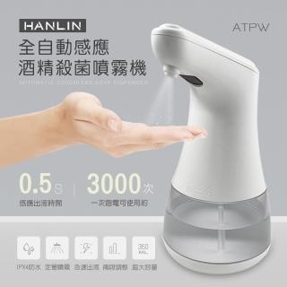【HANLIN】ATPW全自動感應酒精殺菌淨手噴霧機(酒精噴霧機 殺菌 防疫必備 消毒 洗手 免接觸)