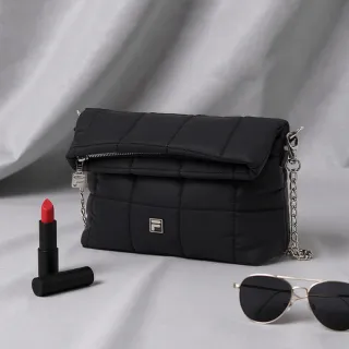 【FILA官方直營】斜背包-黑色(BMZ-5400-BK_253)