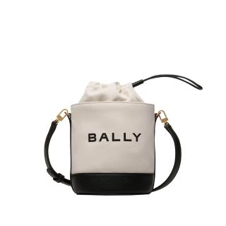 【BALLY】本季精選 BALLY BAR 帆布小水桶包