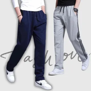 【J.Malo】經典款透氣運動褲(運動褲 運動長褲 長褲 男長褲)