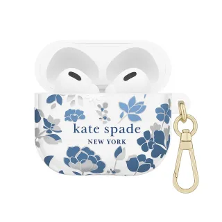 【KATE SPADE】AirPods 4 保護殼套 皇室藍(硬殼/耳機套/耳機殼)