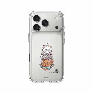 【RHINOSHIELD 犀牛盾】iPhone 17/Air/Pro/Pro Max Clear 抗黃化透明防摔手機殼/貓兒歷險記(迪士尼經典)