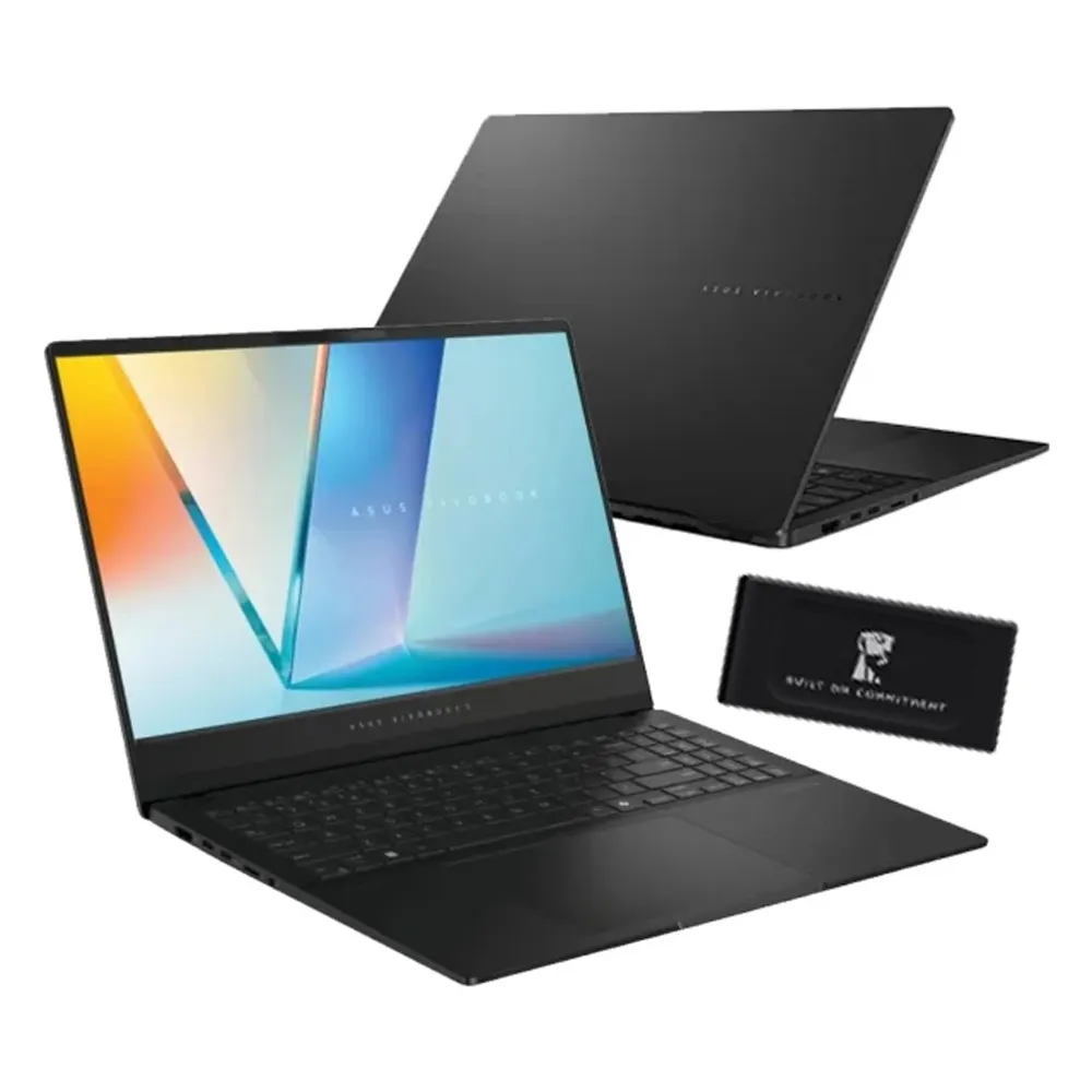 【ASUS】1TB外接組★15.6吋Ryzen AI 9 輕薄筆電(Vivobook S M5506WA/AI 9 365/24G/512GB/W11/3K OLED)