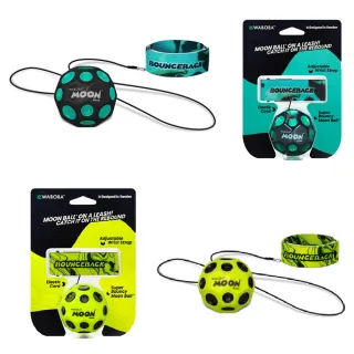 WABOBA 手腕月亮迴力球 兩款隨機(高彈力球 手腕帶)