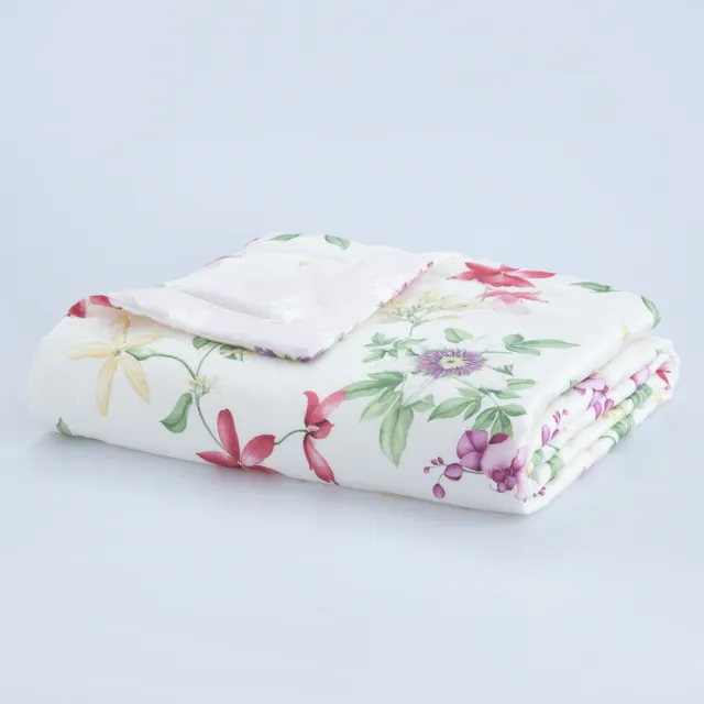 【WEDGWOOD】100%天絲印花 海藻蠶絲涼被薄被四季被(單人150x195cm｜300織百貨款)