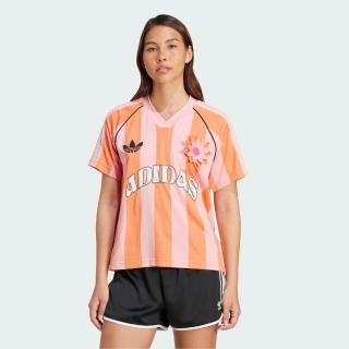 【adidas 愛迪達】SUMMER GLOW 短袖上衣 T恤 女 - Originals KC0673