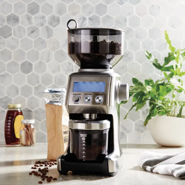 【Breville】BCG820XL the Smart Grinder™ Pro 專業級定量磨豆機（金屬銀）(總代理公司貨)