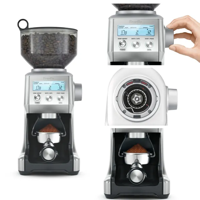 【Breville】BCG820XL the Smart Grinder™ Pro 專業級定量磨豆機（櫻桃紅）(總代理公司貨)
